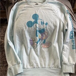 Walt Disney World Mickey Mouse Sweatshirt Size Large Disney Parks